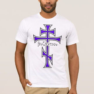Camiseta Cruz bizantina
