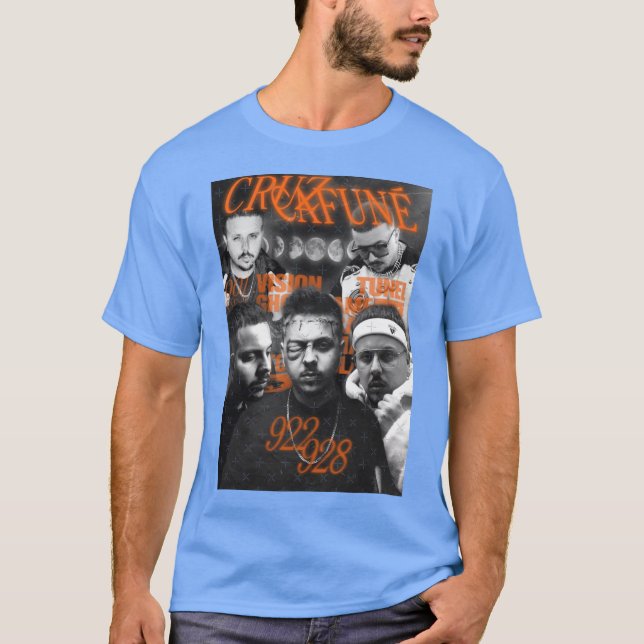 Camiseta Cruz cafune edit vintage (Frente)