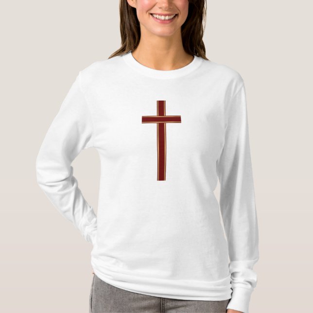Camiseta Cruz cristã (Frente)