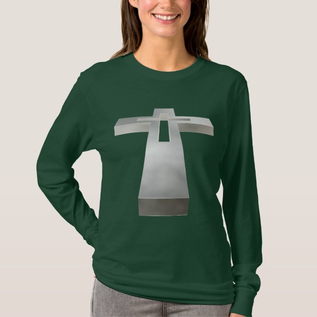 Camiseta Cruz cristã (Frente)