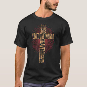 Camiseta Cruz Cristã Versículo Bíblico Escritura Fé