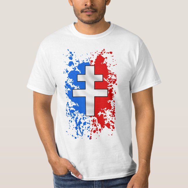 Camiseta Cruz da Lorena (Frente)
