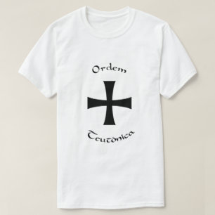 Camiseta Cruz da Ordem Teutônica - tipo 2