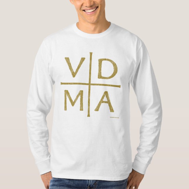 Camiseta Cruz da Reforma de Lutero (Frente)