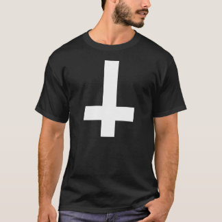 Camiseta Cruz de cabeça para baixo