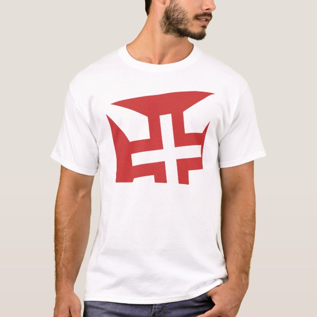 Camiseta Cruz de Cristo meio (Frente)