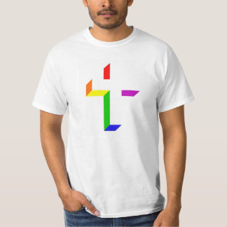 Camiseta Cruz de GLBT