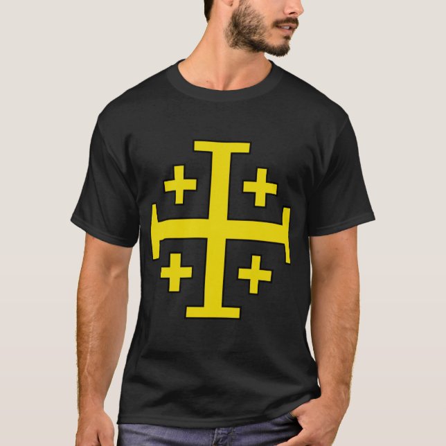 Camiseta Cruz de Jerusalém (Frente)