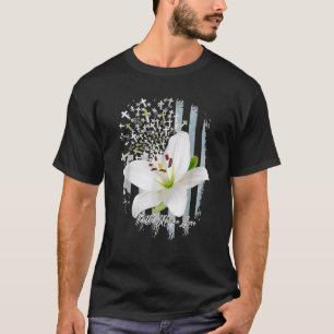 Camiseta Cruz de Jesus Fé Cristã Esperança Amor Religioso L