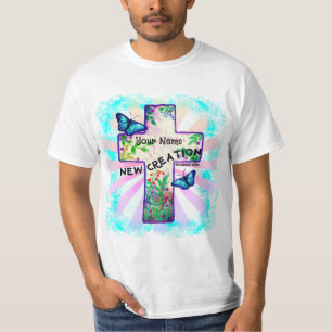Camiseta Cruz de Nova Criação Cristã