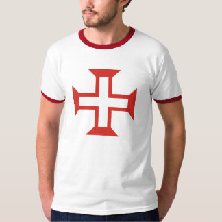 Camiseta Cruz de Templo Vermelho