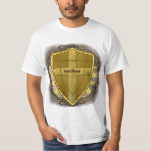 Camiseta Cruz do Escudo Cristão