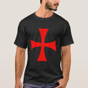 Camiseta Cruz dos Templários Ordem Católica Cristã A