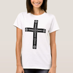 Camiseta Cruz gótico
