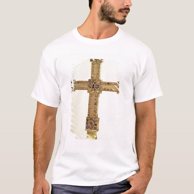 Camiseta Cruz imperial do império romano santamente (Frente)
