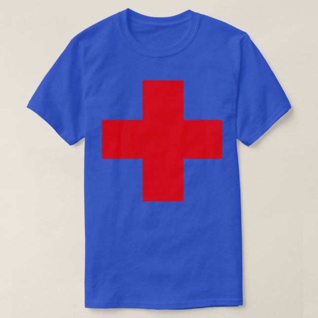 Camiseta Cruz Médica (Frente do Design)