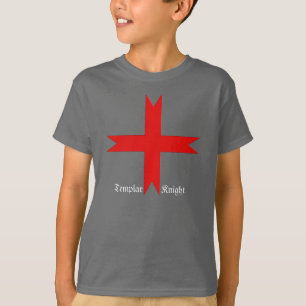 Camiseta Cruz Medieval dos Cavaleiros Templários