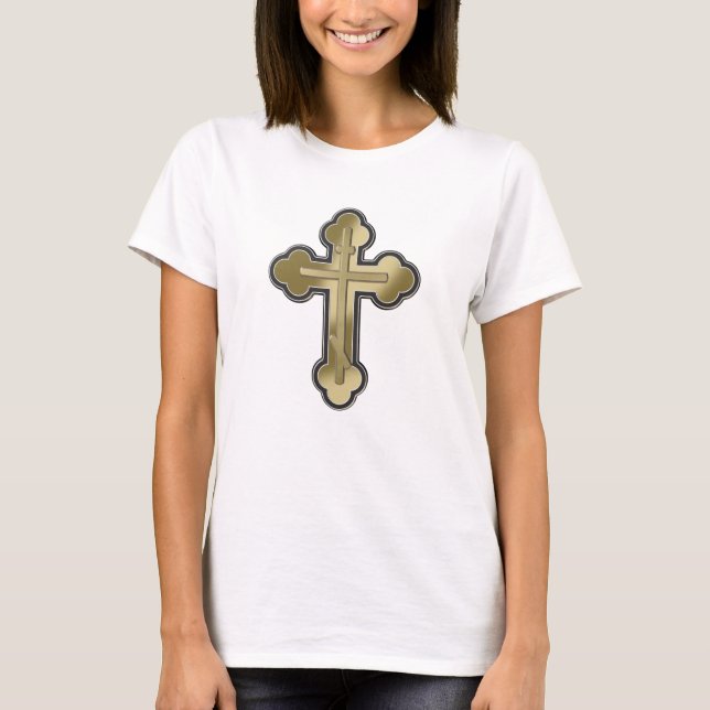 Camiseta Cruz ortodoxa (Frente)
