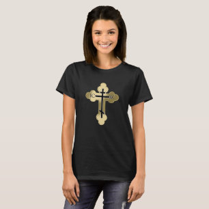 Camiseta Cruz ortodoxa cristã
