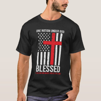 Camiseta Cruz Religiosa Cristã Hoodie Abençoada Americana