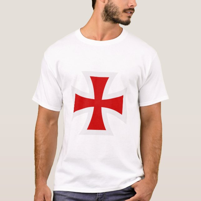 Camiseta Cruz templária  (Frente)