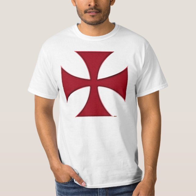 Camiseta Cruz templaria 4 (Frente)