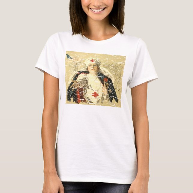 Camiseta Cruz vermelha (Frente)