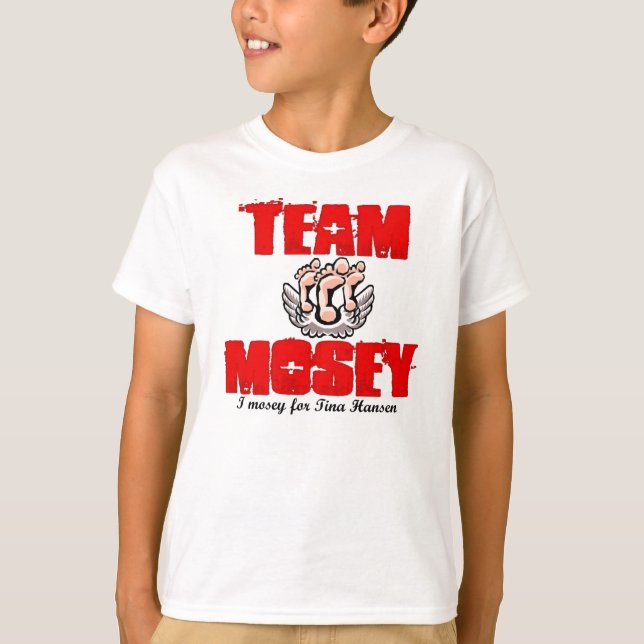 Camiseta Cruz vermelha para miúdos (Frente)