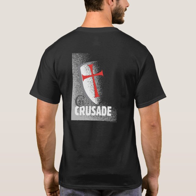 Camiseta Cruzada do século XXI (Verso)