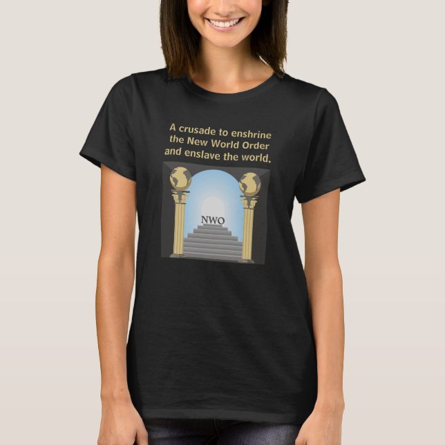 Camiseta Cruzada (escura) (Frente)