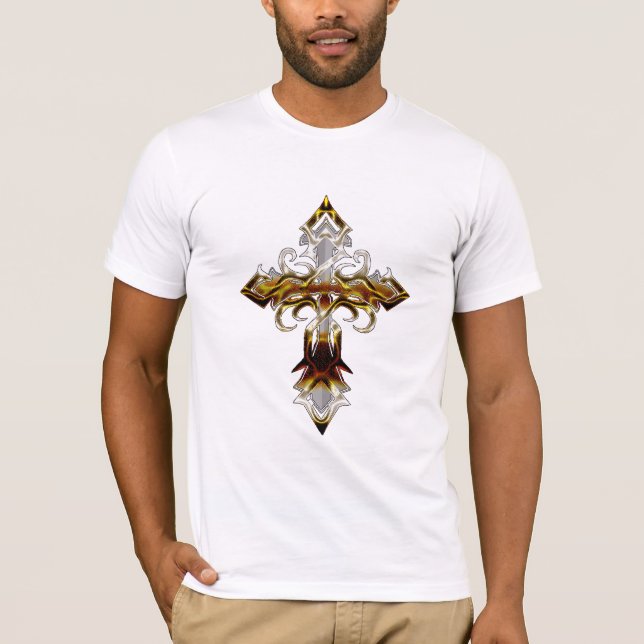 Camiseta Cruzada Medieval Brownish (Frente)
