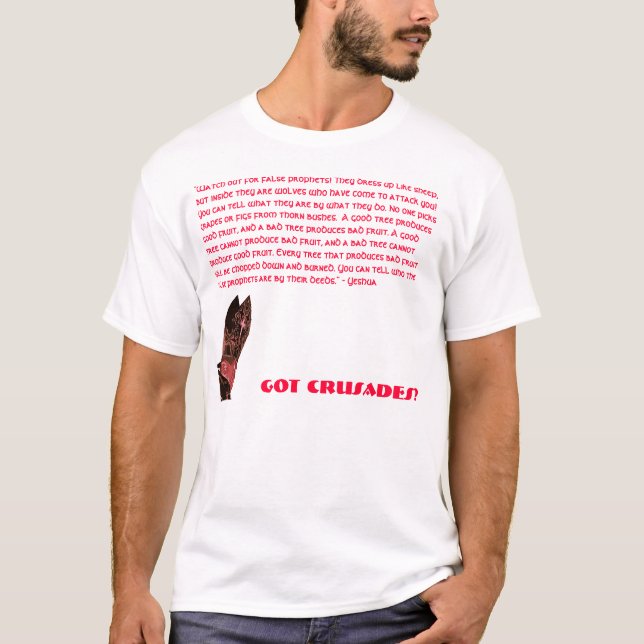 Camiseta Cruzadas obtidas? (Frente)