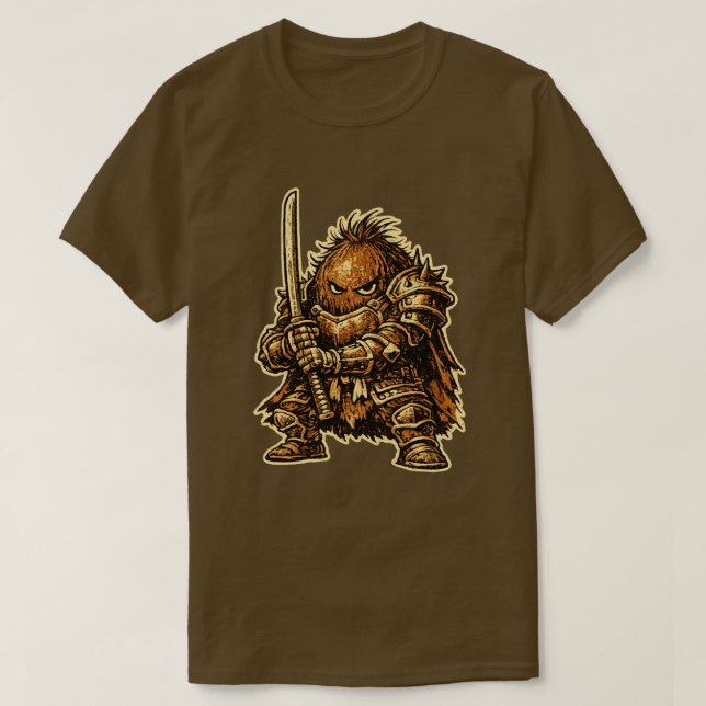 Camiseta Cruzado do Coco — Tropical Engraçado e Fruta Pesad (Frente do Design)