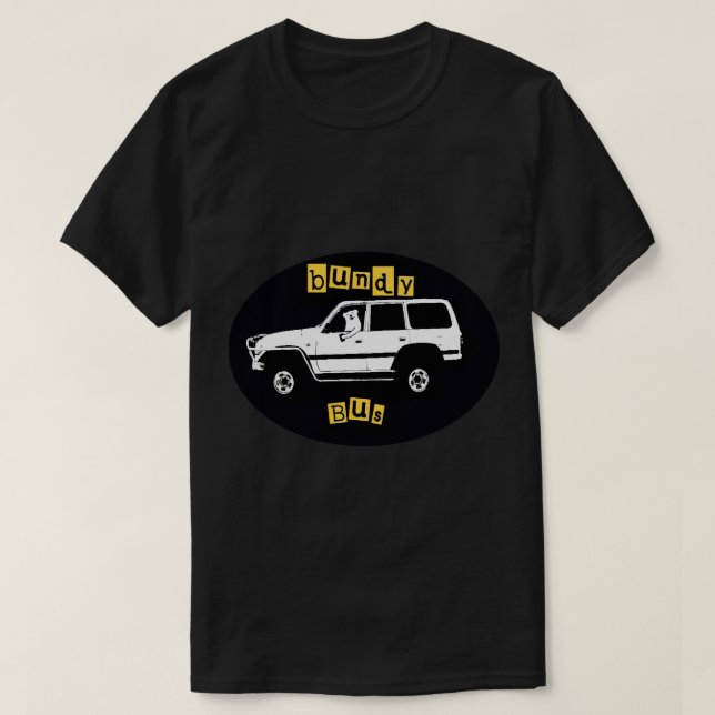 Camiseta cruzador de terra de bundy bus 80 series (Frente do Design)