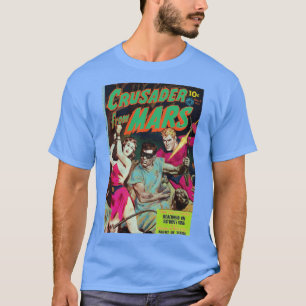 Camiseta Cruzador do cobrir mars cômico vintage