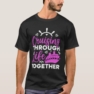 Camiseta Cruzamento Através Da Vida Junto Com Casais Corres
