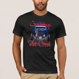Camiseta Cruzamento da costa