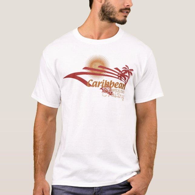 Camiseta Cruzamento das caraíbas (Frente)