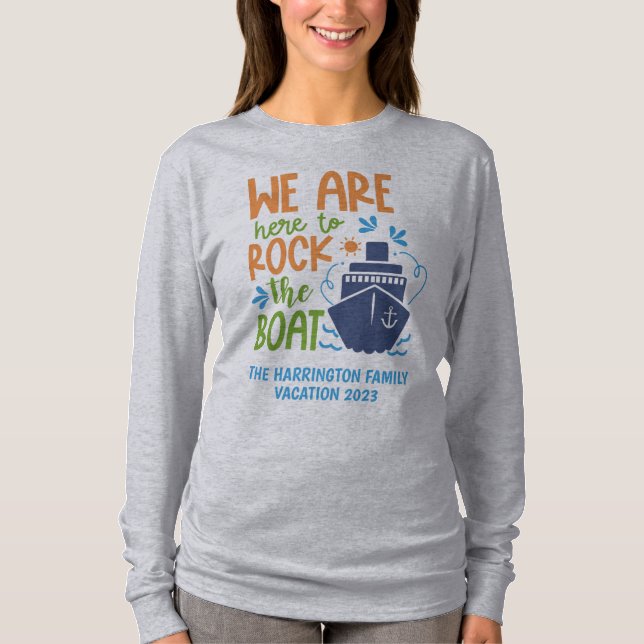 Camiseta Cruzamento de Nome, Texto e Ano Personalizado (Frente)