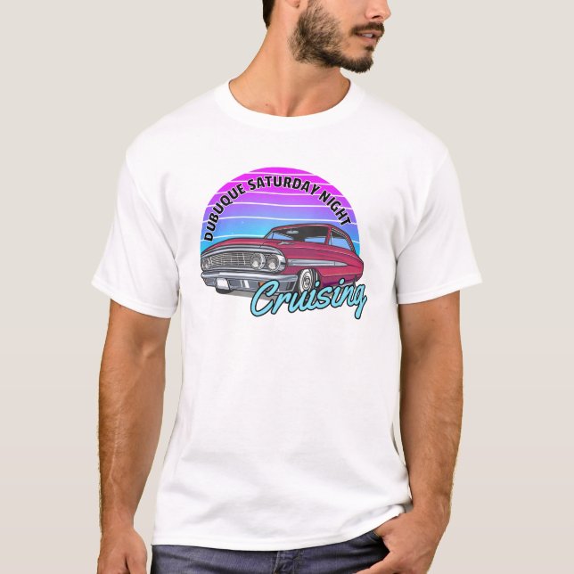 Camiseta Cruzamento de Sábado Dubuque (Frente)