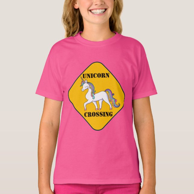 Camiseta Cruzamento de Unicórnio (Frente)