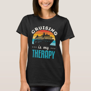 Camiseta Cruzamento É Minha Viagem De Férias De Cruzeiro De