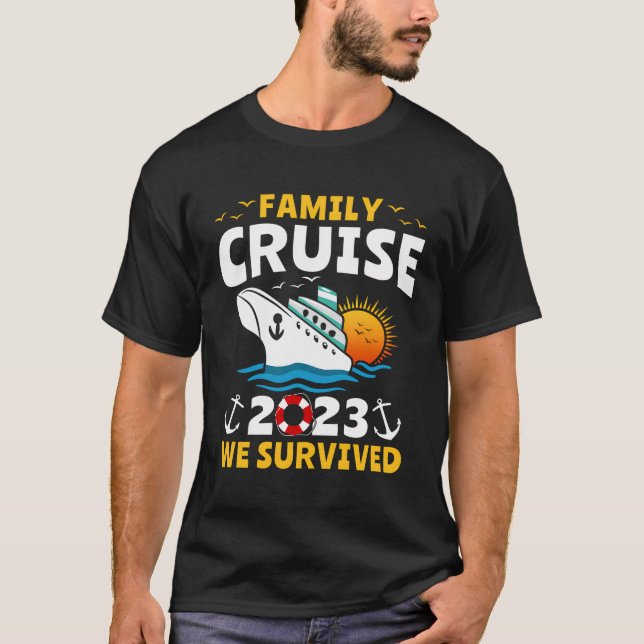 Camiseta Cruzamento Familiar 2023 I Cruise Sobreviveu (Frente)
