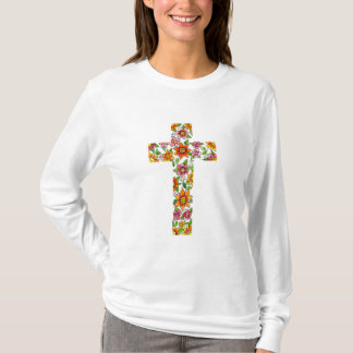 Camiseta Cruzamento Flor