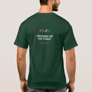 Camiseta Cruzamento na costa... T-Shirt 2021 de outubro