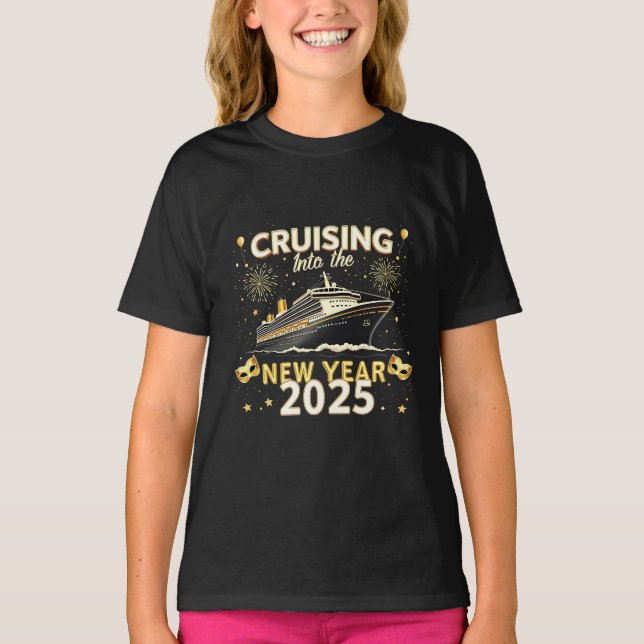 Camiseta Cruzamento no cruzeiro familiar do ano 2025 (Frente)