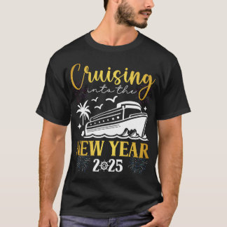 Camiseta Cruzamento Para As Férias Familiares Do Ano Novo 2
