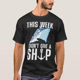 Camiseta Cruzamento Para Embarcações De Cruzeiro Masculinas
