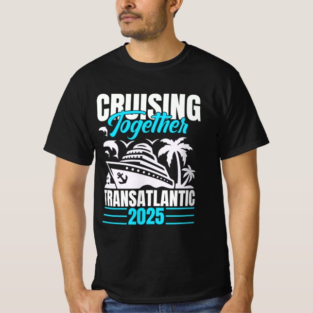 Camiseta cruzamentos transatlânticos 2025 (Frente)
