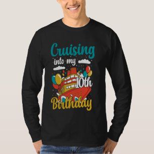 Camiseta Cruzando Em Minha 10ª Fenda De Cruzeiro De Anivers